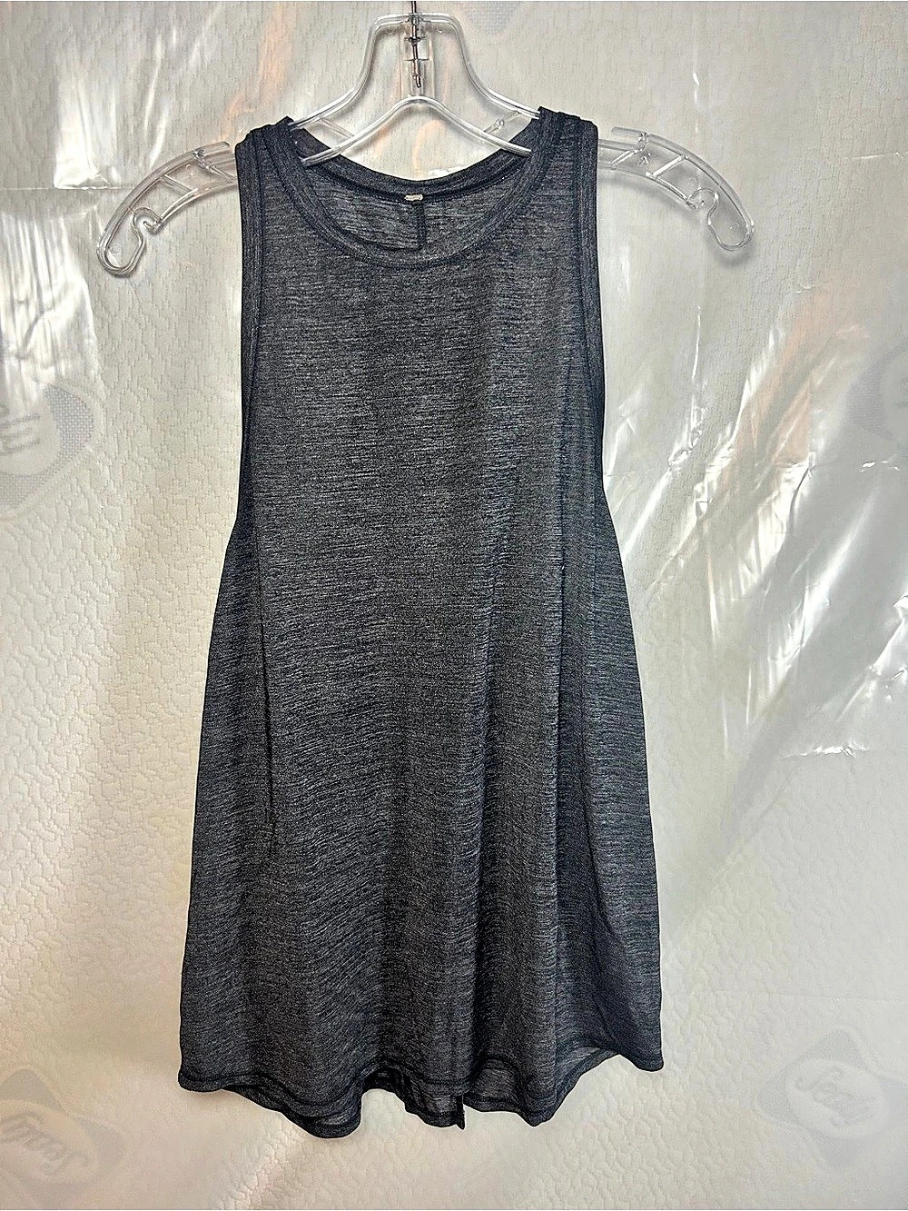 lululemon Lightweight Split-Back Training Tank Top Gray